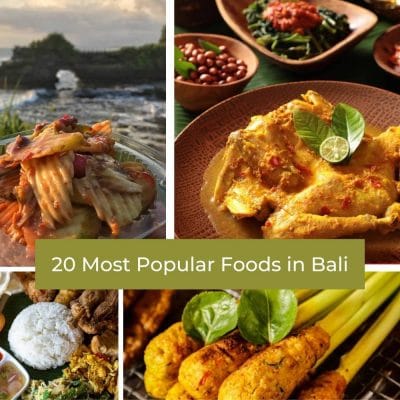 Most Popular Foods in Bali