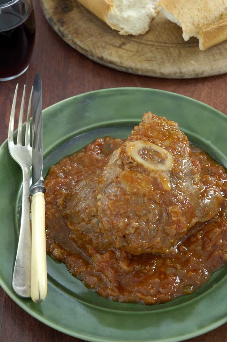 OSSO BUCO WITH ROAST TOMATO SUGO