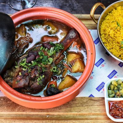 Lamb shank Tagine by Chef Wasim Shaikh of Kazbah