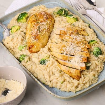 Baked Chicken with Barley