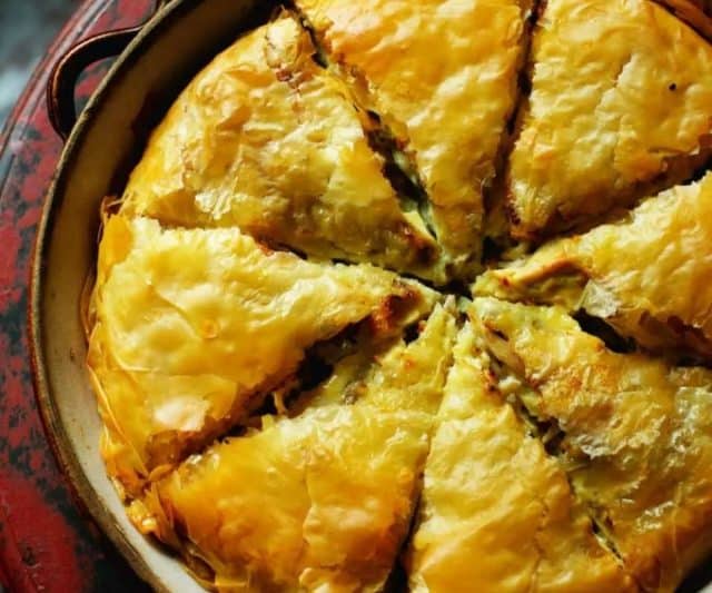 Best Greek Chicken Pie