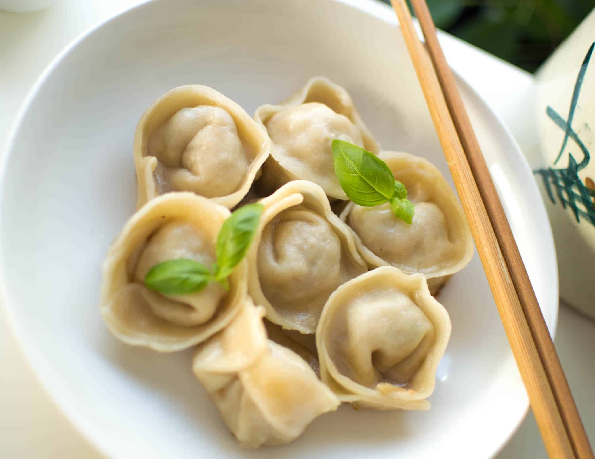 Asian Chicken Dumplings