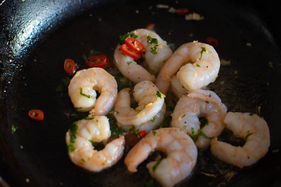 Chimichurri Shrimp Salad