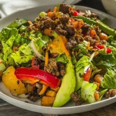 Chimichurri and Spiced Beef Salad