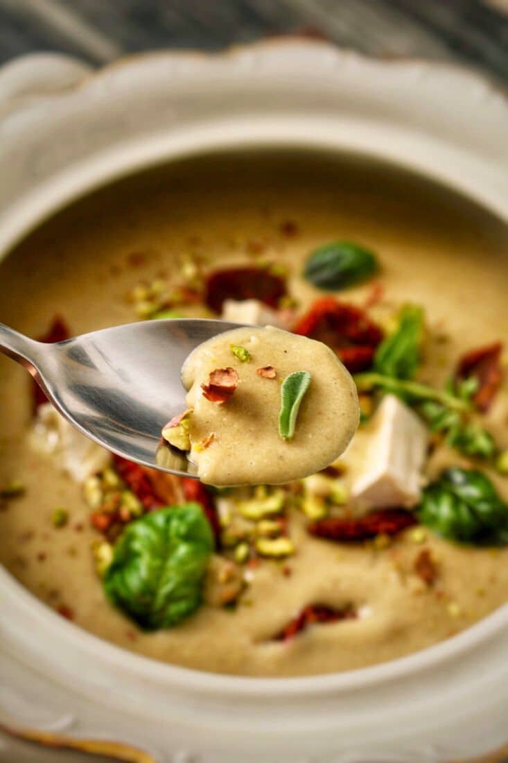 Rich & Creamy Porcini Mushroom Soup