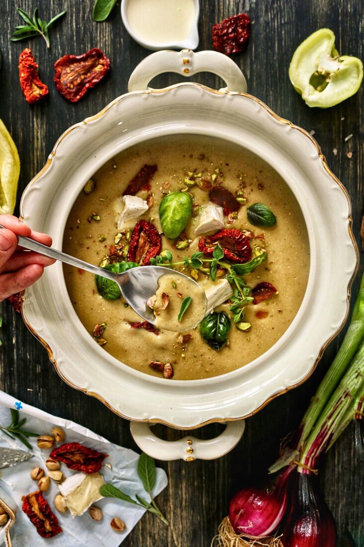 Rich & Creamy Porcini Mushroom Soup