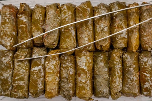 Dolmas with meat stuffing