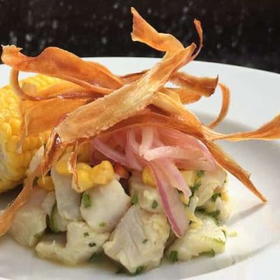 Peruvian ceviche