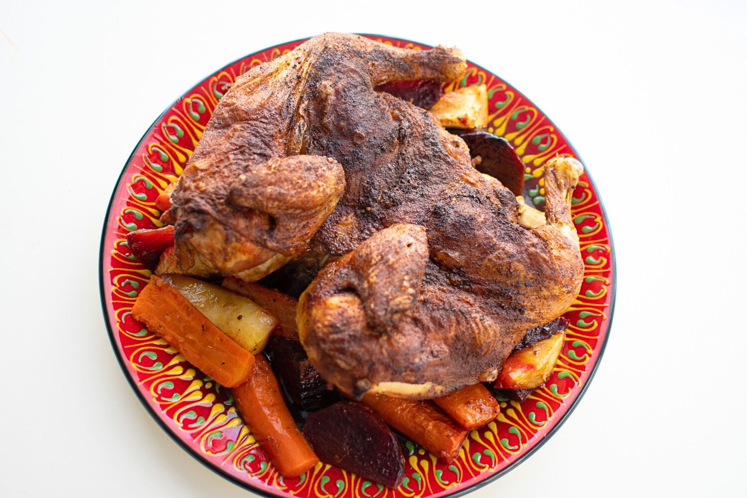 Middle Eastern Chicken with Roasted Vegetables