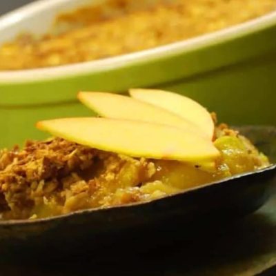 Peach & Apple Crisp