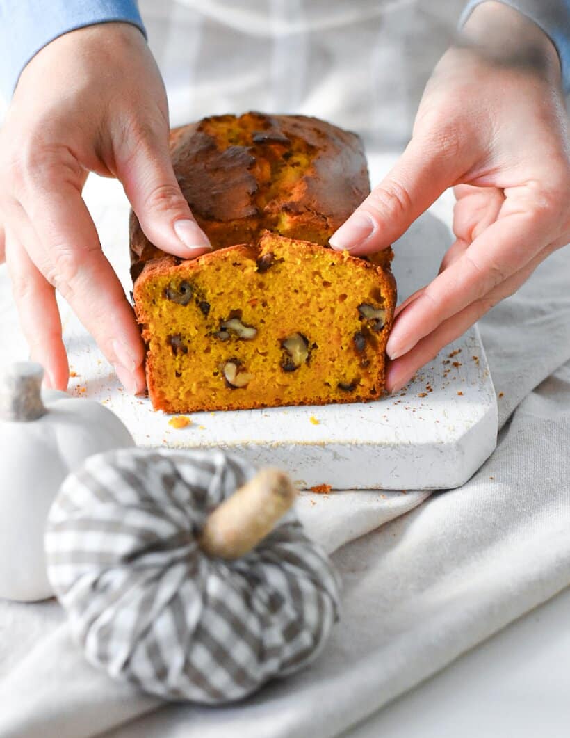 Pumpkin Walnut Bread