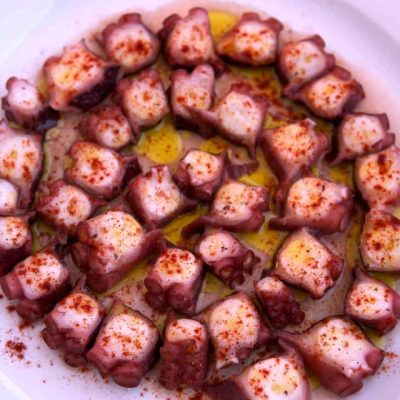 Spanish (Galician) Octopus: Pulpo a'la Gallega