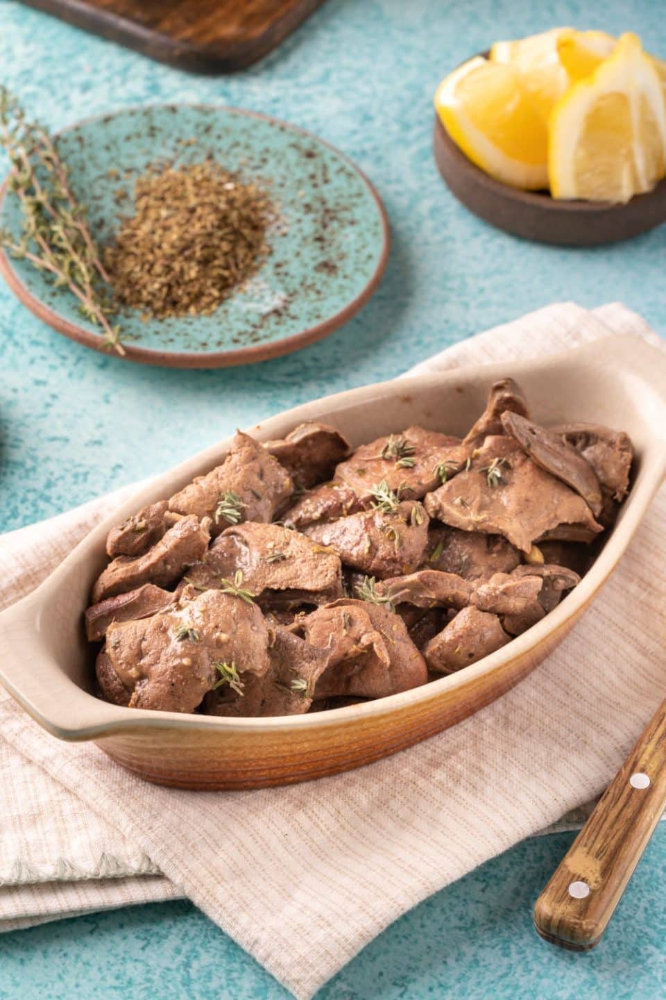 Riganato – Greek Oregano Beef Liver