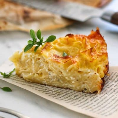 Savory Pasta Pudding