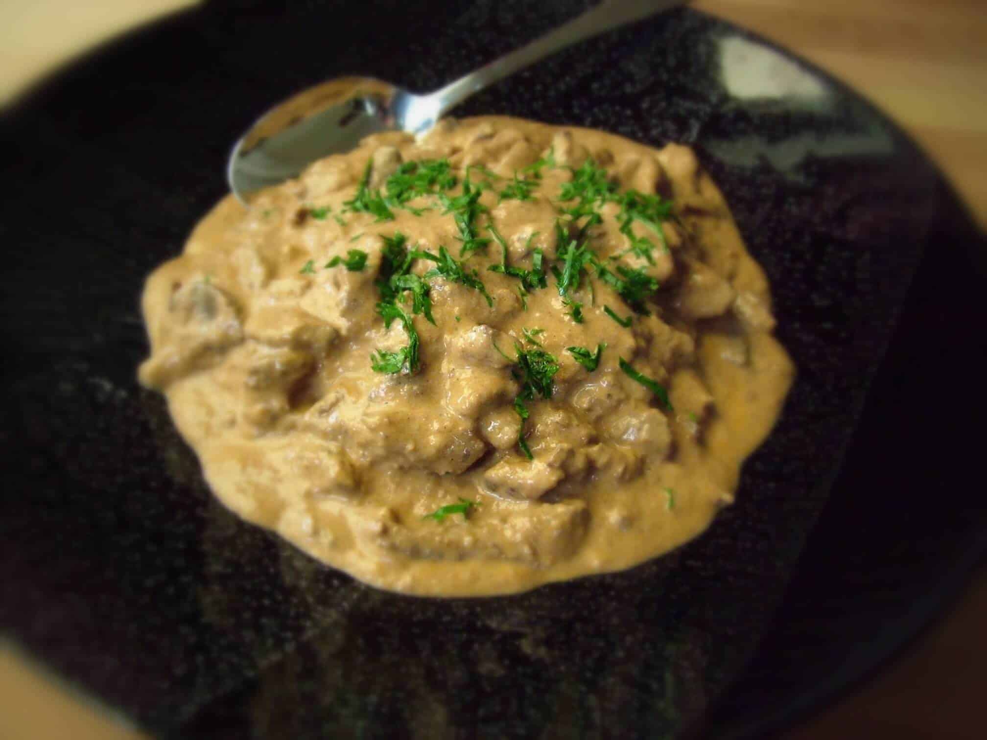 Beef Stroganoff