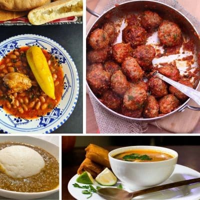 Top 10 most popular foods in Chad.