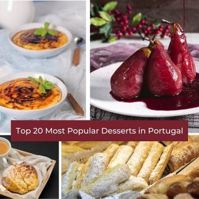 Top 20 Most Popular Desserts in Portugal