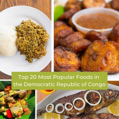 Top 20 Most Popular Foods in the Democratic Republic of Congo