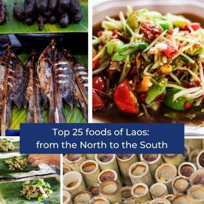 Top 25 foods of Laos from the north to the south